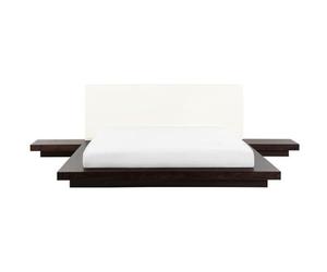Beliani - Lit japonais 160 x 200 cm marron foncé ZEN