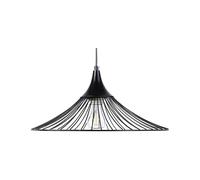 Beliani Lustre Lampe Suspension Filaire en Métal Noir E27 Max. 60W Éclairage Tendance pour Salle à Manger ou Salon Moderne et Industriel