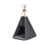 Beliani - Niche pour Chat - Ulubey - 35 x 40 cm, en Feutre, Gris Foncé