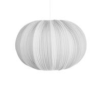 Beliani Plafonnier Design Moderne Éclairage Suspendu Abat-jour en Lin Marron Erebato