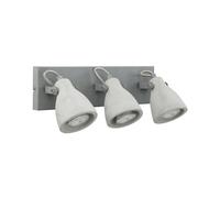 Beliani - Plafonnier - Mistago III - GU10 35W, en Béton, Gris