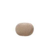 Beliani - Pouf beige 50 x 35 cm CONRAD