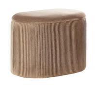 Beliani Pouf de Style Glamour avec Espace de Rangement Pratique 41 cm Richland