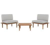 Beliani - Set de Jardin - Frascati - 2 Places, en Bois d'Acacia Certifié, G