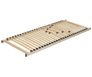 Beliani Sommier à Lattes 80 x 200 cm avec Ressorts pour Lit Simple Vouziers