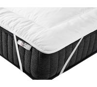 Beliani - Surmatelas - Aizkorri - 140 x 200 cm, en Microfibre, Blanc