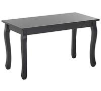 Beliani - Table Basse - Snook - 80 x 40 cm, en MDF et Bois, Noir