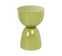 Beliani Table d'Appoint en Fer Ronde Élégante Meuble d'Intérieur Salon Chambre Verte Canyon