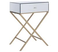 Beliani - Table d'Appoint - Vivy - Effet Miroir Moderne