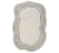 Beliani Tapis en Viscose Moderne Fait Main 200 x 300 cm Beige Ramzan