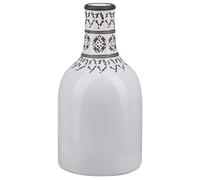 Beliani - Vase Décoratif - Ankon - 25 cm de Hauteur, en Céramique, Blanc