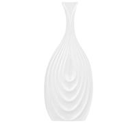 Beliani - Vase - Thapsus - Bouteille en Céramique Blanche 39 cm