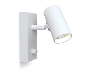 Belid Applique murale Tyson Ø5.5 cm Structure blanche