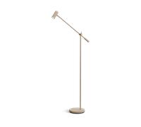 Belid Lampadaire Cato 134 cm Nougat-laiton