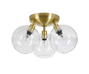 Belid Plafonnier Gloria Ø33 cm Laiton-transparent