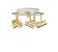 Belid Spotlight Cato 5-fixations rond Ø29 cm Laiton