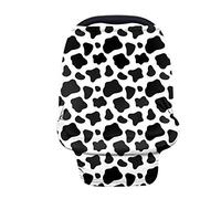 Belidome Housses de siège de voiture extensibles avec imprimé vache pour garçons et filles - Cadeau pour femme et maman