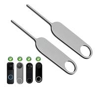 BELIEFLUO Nest Lot de 2 clés de sécurité pour Sonnette vidéo, Outil de démontage de Batterie et Support de Rechange, Compatible avec caméra Nest Doorbell, EUFY Chime et Alro Vedio Doorbell