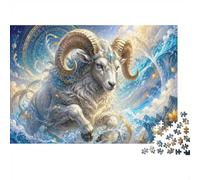 Bélier 1000 Pièces Mini Puzzle pour Adultes | 70x50cm Carton Décor Maison Découpe Précise Cadeau Anniversaire Relaxation