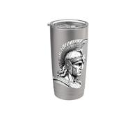 Bélier grec dieu de la guerre Mars Gobelet isotherme en acier inoxydable double paroi