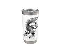 Bélier grec dieu de la guerre Mars Gobelet isotherme en acier inoxydable double paroi
