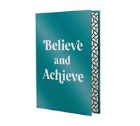Believe and Achieve: A Deluxe Foiled-Cover Collection of Inspirational Quotes and Affirmations for Success and Self-Confidence