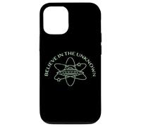 Believe in The Unknown Alien Spaceship OVNI Science-Fiction Coque pour iPhone 12/12 Pro