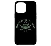 Believe in The Unknown Alien Spaceship OVNI Science-Fiction Coque pour iPhone 13 Pro Max