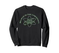 Believe in The Unknown Alien Spaceship OVNI Science-Fiction Sweatshirt