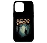 Believe in The Unseen Paranormal Forest Creature Coque pour iPhone 13 Pro Max