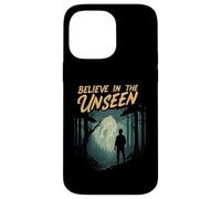 Believe in The Unseen Paranormal Forest Creature Coque pour iPhone 14 Pro Max