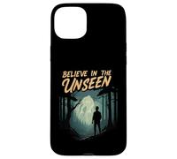 Believe in The Unseen Paranormal Forest Creature Coque pour iPhone 15 Plus