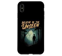 Believe in The Unseen Paranormal Forest Creature Coque pour iPhone XS Max