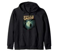 Believe in The Unseen Paranormal Forest Creature Sweat à Capuche