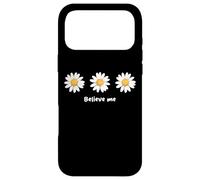 Believe me Daisy Plant Peace Love Smile Daisy Flower Coque pour iPhone 17 Pro Max