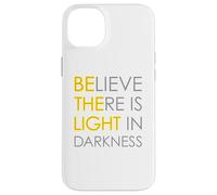 Believe There is Light in Darkness Strength Jésus Croix Lion Coque pour iPhone 14 Plus