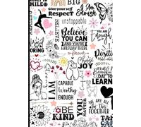 Believe You Can And You're Halfway There:: A Journal To Pen Your Goals, Affirmations, Meditations, and Manifestations