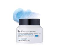 belif Aqua Bomb - Baume démaquillant nettoyant | Hydrate et nettoie en profondeur en 1 étape, texture baume-huile sans fini gras, nettoyage facile | Soin coréen (100 ml)
