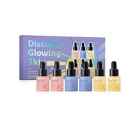 Belif Découvrez le Minikit Glowing Skin : sérum raffermissant avec peptides, sérum hydratant Multi7-hyaluron, sérum avec vitamine C, kit de test Super Drops, acide hial blanc 6,08 onces liquides (Paqu