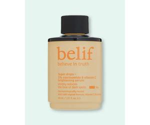 Belif Sérum tonifiant pour le visage à la vitamine С Super Drops - 5% Niacinamide & Vitamin C Brightening Serum - 30 ml