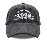Belillpipi Cadeau d'anniversaire pour homme, casquette de baseball pour 30e anniversaire, cadeau d'anniversaire 1996 pour lui, cadeau de 30e anniversaire pour mari, frère, amis, sexe neutre