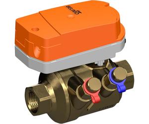 Belimo PI Vanne De Zone Rp1 Kvs2.1 24VAC/DC 75s 2-10V 1Nm IP40 Borne Ports De Mesure C225QPT-G/CQ24A-SR-T