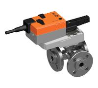 Belimo Vanne À Bille 3 Voies DN15 Bride Kvs15 24VAC/DC 9s 2-Point 4Nm IP54 R7015R-B1/LRQ24A
