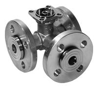 Belimo Vanne À Bille 3 Voies DN50 Bride Kvs49 24VAC/DC 90s 2/3-Point 10Nm IP54 R7050R-B3/NR24A