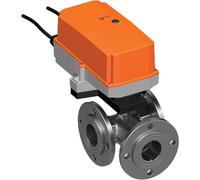 Belimo Vanne À Bille 3 Voies DN50 Bride Kvs49 24VAC/DC 90s 2/3-Point 20Nm IP67 R7050R-B3/SR24P