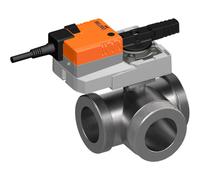 Belimo Vanne À Bille 3 Voies G2-3/4 Kvs49 100-240VAC 90s 2/3-Point 20Nm IP54 R550/SR230A
