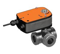 Belimo Vanne À Bille 3 Voies G2 Kvs16 24VAC/DC Cas De Défaillance 75s 2 Points 4Nm IP54 SPDT R530/LRF24-S