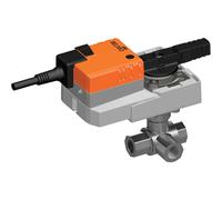 Belimo Vanne À Bille 3 Voies Rp1/2 Kvs5.5 100-240VAC 90s 2/3-Point 20Nm IP54 SPDT R3015-BL1/SR230A-S