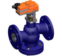 Belimo Vanne à Globe DN80 Bride 18mm Course Kvs90 24VAC/DC 150s MP-Bus 0-10/2-10V 1000N IP54 H679N/NV24A-MP-TPC