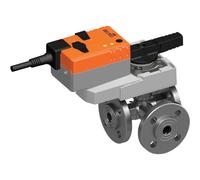 Belimo Vanne De Régulation 3 Voies DN15 Bride Kvs1.6 24VAC/DC 9s 2-Point 8Nm IP54 R7015R1P6-B1/NRQ24A